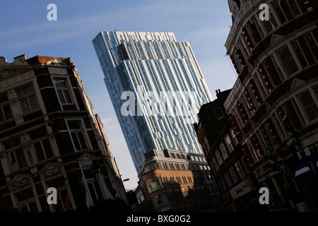 Nido Spitalfields - 100 Middlesex Street - logement étudiant tour, Aldgate, Londres, Angleterre Banque D'Images