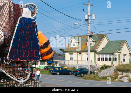 Nouvelle-Écosse, Canada. Articles de pêche à Peggy's Cove. Banque D'Images