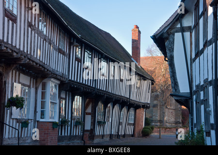 Malt Mill Lane, Stratford-upon-Avon, Warwickshire. L'Angleterre Banque D'Images