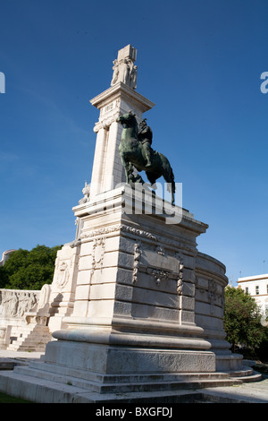 Monument à la constitution de Cadix à Plaza Espana cadiz espagne Banque D'Images