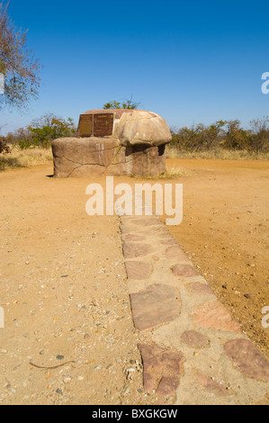 Tropique du Capricorne Le Parc National Kruger en Afrique du Sud Banque D'Images