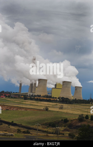 Loy Yang power station fonctionnant au lignite ( Victoria ) Banque D'Images