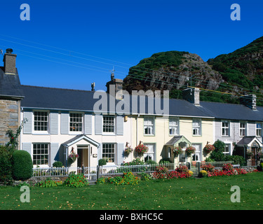 Les chalets, Gwynedd, Pays de Galles, de Beddgelert Banque D'Images