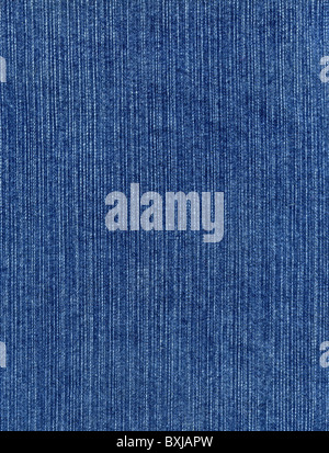 À rayures texturées lin naturel tissu denim background Banque D'Images