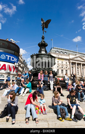 Piccadilly Circus, Londres, Angleterre, Royaume-Uni Banque D'Images