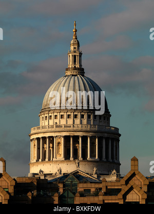 Dôme de St.Paul's Cathedral, London ( tourné sur un Hasselblad H3DII-50, la production d'une 140MO + Tiff si nécessaire) Banque D'Images