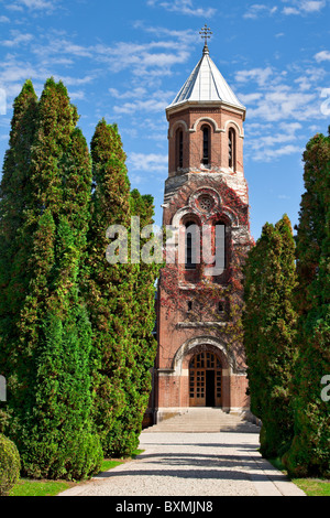 Église secondaire à Arges Monastère de Curtea de Arges, Roumanie. Banque D'Images