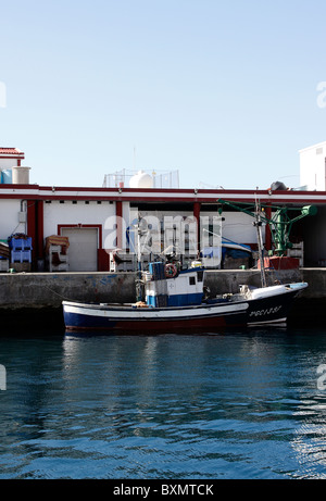 Le port commercial de Puerto de Mogan SUR LE SECTEUR DE L'ÎLE DE GRAN CANARIA. L'EUROPE. Banque D'Images