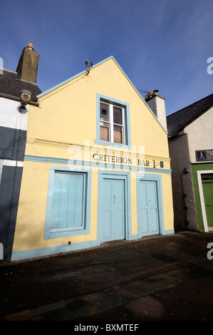 Le critère Bar dans Stornoway sur l'île de Lewis Banque D'Images