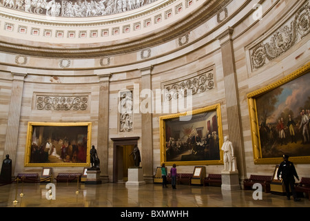 Intérieur du Congrès des États-Unis, Washington DC Banque D'Images