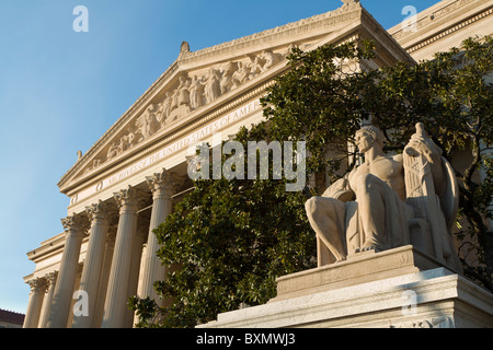 National Archives Building, Washington DC Banque D'Images