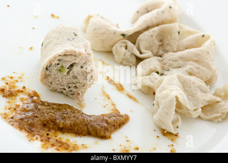 saucisse de veau Banque D'Images