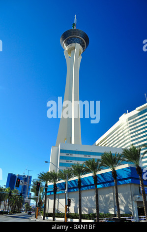 Casino Stratosphere Hotel sur Las Vegas Blvd. Las Vegas, Nevada, USA Banque D'Images