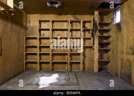 La cabine de Ted Kaczynski, le 'Unabomber' Banque D'Images