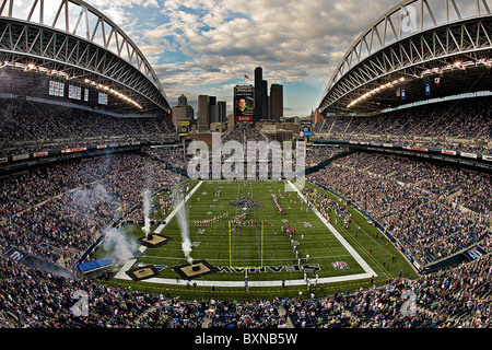 Qwest Field stade des Seattle Seahawks NFL football team Banque D'Images