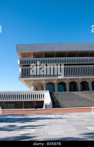 Centre d'éducation culturelle à l'Empire State Plaza, Albany, comprend le New York State Museum, Archives de l'Etat et bibliothèque de l'État Banque D'Images