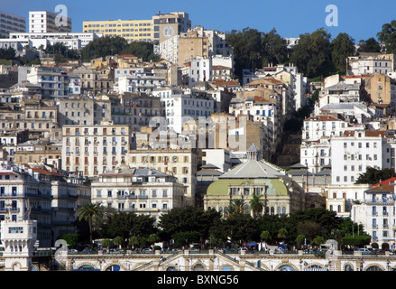 Alger, Ville d'Alger en Algérie, l'Afrique du Nord Banque D'Images