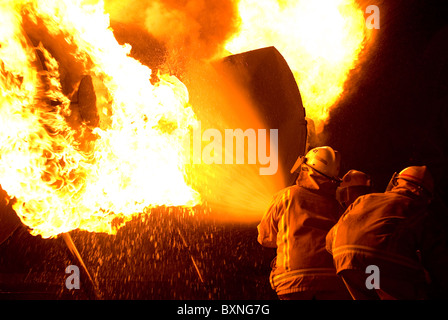 Lincoln fire brigade Christchurch Nouvelle Zélande Banque D'Images