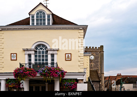 Marché Marktplatz Wallingford Banque D'Images