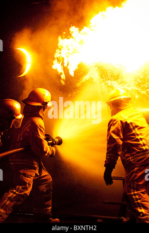 Lincoln fire brigade Christchurch Nouvelle Zélande Banque D'Images