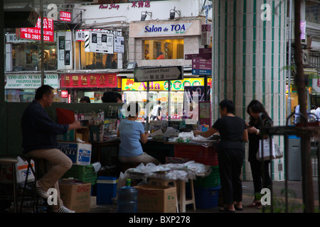 L'infâme Lockhart Road, Hong Kong, Chine, de Suzi Wong la renommée. Détail de l'excellent également signe à Hong Kong Banque D'Images