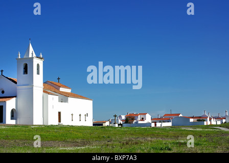 Dans l'église du village de Luz. Banque D'Images