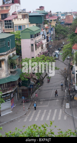 Abri international au centre de Hanoi Banque D'Images