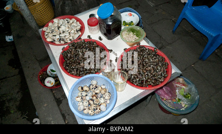 En vente des aliments de rue Banque D'Images