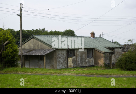 Partie de hut complexe au bunker nucléaire Défense Civile construit en 1950 Ullenwood Camp près de Cheltenham GLOUCESTERSHIRE UK Banque D'Images