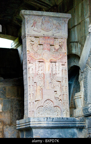 Monastère de Haghbat, église du saint signe, Arménie Banque D'Images