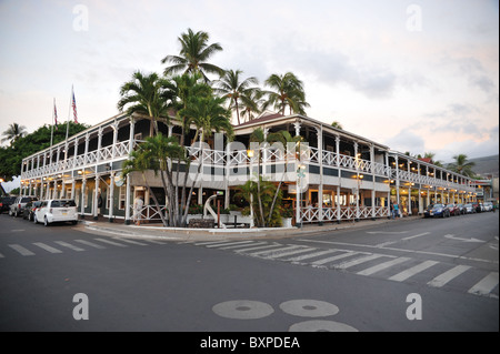 Oh petite ville de Lahaina Banque D'Images