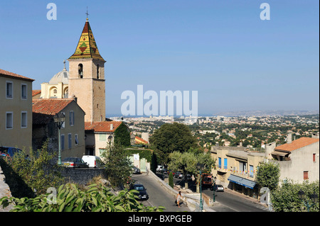 Allauch (13) : le village Banque D'Images