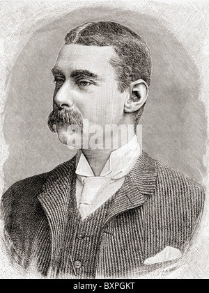 Jeremy Mounteney Jephson Arthur, 1859 à 1908. Aventurier anglais et africains, de l'Explorateur Banque D'Images