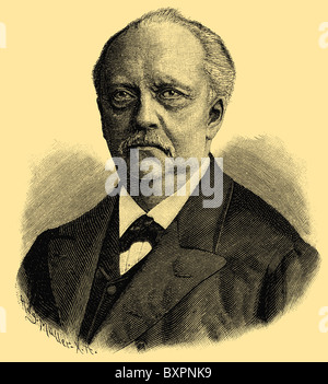 Hermann von Helmholtz (1821 - 1894), Médecin et physicien allemand Banque D'Images