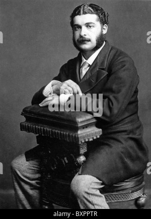 ARTHUR SULLIVAN (1842-1900) compositeur anglais qui a travaillé avec le librettiste W.S. Gilbert sur opéras légères Banque D'Images