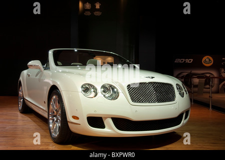 Bentley Continental GTC Series 51 au 2010 North American International Auto Show de Detroit Banque D'Images