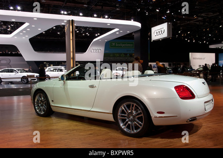 Bentley Continental GTC Series 51 au 2010 North American International Auto Show de Detroit Banque D'Images