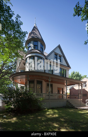 Maison natale d'Ernest Hemingway, Oak Park, Chicago, Illinois, États-Unis Banque D'Images