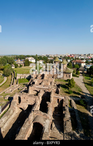 La Cour princière de Targoviste, Roumanie,Valachie Banque D'Images