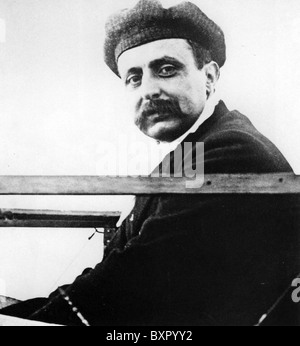 LOUIS BLÉRIOT (1872-1936) Pionnier de l'aviation française vers 1910 Banque D'Images