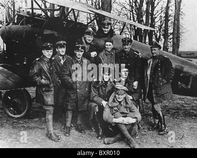 MANFRED VON RICHTHOFEN (1892-1918) pilote de chasse allemand Ace DANS LA PREMIÈRE GUERRE MONDIALE - voir description ci-dessous Banque D'Images