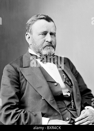 Ulysses S. Grant, le 18e président des États-Unis d'Amérique Banque D'Images