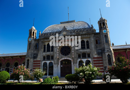 L'Orient Express se termine à la gare de Sirkeci d'Istanbul. Banque D'Images