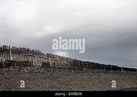 Épi Plage - John Gollop Banque D'Images