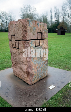 Escuchando 'IV' la Piedra une œuvre d'art. Banque D'Images