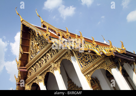 Hor Phra Monthian Dharma au Wat Phra Kaeo (Kaew) Temple complexe du Temple du Bouddha d'Émeraude à Bangkok, Thaïlande Banque D'Images