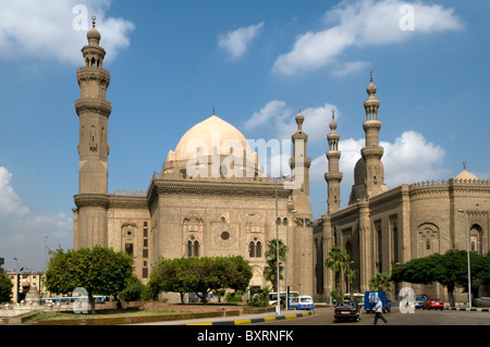 Egypte, Le Caire, mosquée du Sultan Hassan Banque D'Images