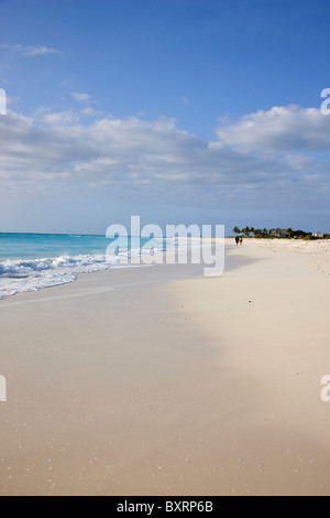 Îles Turks et Caicos, Providenciales, Grace Bay Beach, Banque D'Images