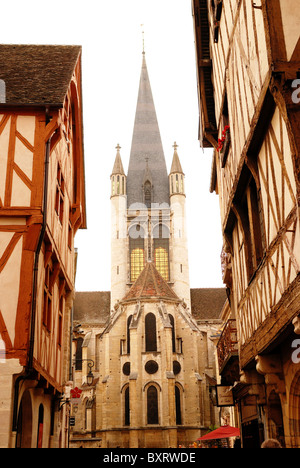 Église NOTRE DAME - Dijon - Bourgogne - France Banque D'Images