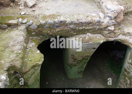 Ruine, Parco Archeologico di Vulci, lazio, Italie Banque D'Images